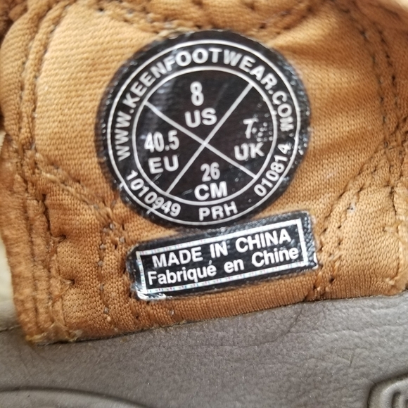 Keen Newport H2 Leather and Polyester Webbed Water Hiking Sandals 8 - Picture 7 of 8